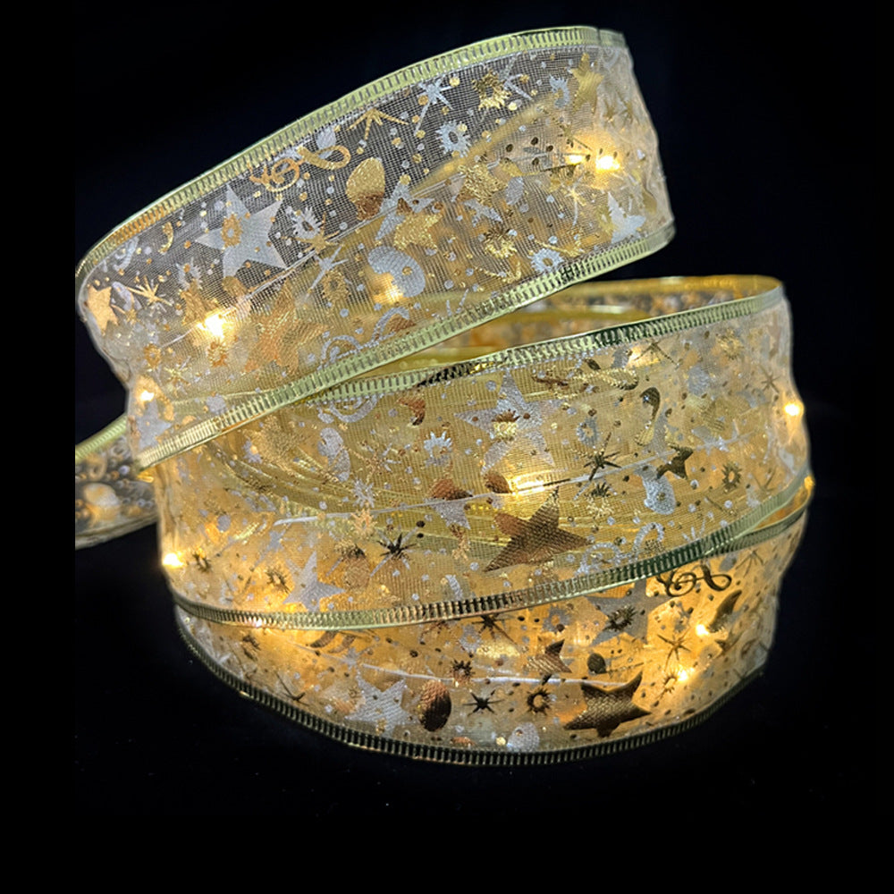 Bulk 32FT 100 LED Christmas Ribbon Mini Lights Wholesale