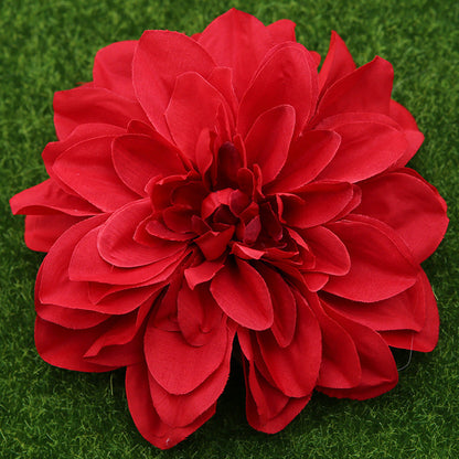 Bulk 5" Artificial Dahlia Heads with Detachable Stems Beautiful Floral Decorations Wholesale