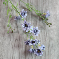 Bulk 32" Delphinium Stems Spray Silk Flowers Centerpieces for Indoor Wedding Home Office Decoration Wholesale