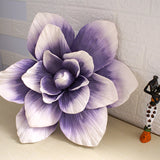 Bulk Extra Size Artificial Magnolia Foam Flower Head Photo Mall Prop Wholesale
