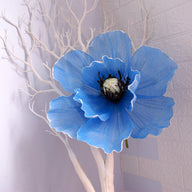 Bulk Extra Size Poppy Yarns Artificial Flower Head Photo Mall Prop Wholesale