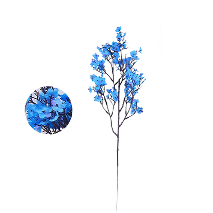 Bulk 19" Babys Breath Stems Artificial Gypsophila Bouquet Silk Floral for Home Kitchen Bedroom Festival Wedding Xmas Party  Wholesale