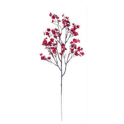 Bulk 19" Babys Breath Stems Artificial Gypsophila Bouquet Silk Floral for Home Kitchen Bedroom Festival Wedding Xmas Party  Wholesale