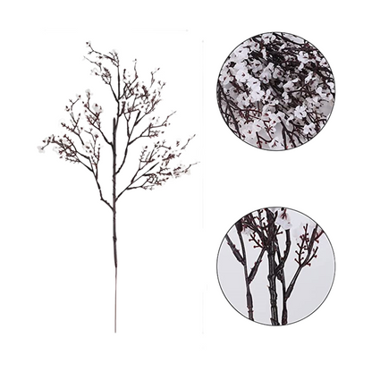 Bulk 19" Babys Breath Stems Artificial Gypsophila Bouquet Silk Floral for Home Kitchen Bedroom Festival Wedding Xmas Party  Wholesale