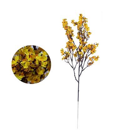 Bulk 19" Babys Breath Stems Artificial Gypsophila Bouquet Silk Floral for Home Kitchen Bedroom Festival Wedding Xmas Party  Wholesale