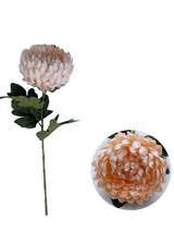 Bulk 5Pcs Faux Kiku Flower Buds Stems Chrysanthemum Stems Autumn Flowers Centerpiece 14 Colors Wholesale