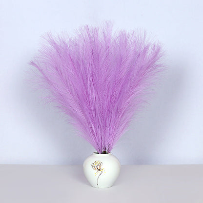 Bulk 8 Colors 2 Pcs Faux Pampas Grass 17 Inch Wholesale