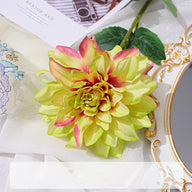 Bulk 24" Artificial Dahlia Stem Silk Flowers Fall Plants Flower Arrangements Wholesale