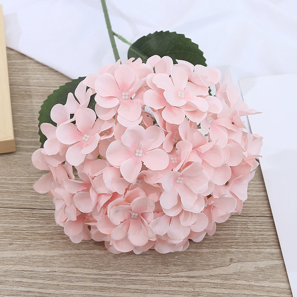 Bulk 5Pcs 24" Artificial Hydrangea Silk Flowers Stems for Floral Centerpiece Wedding Party Shop Baby Shower Wholesale