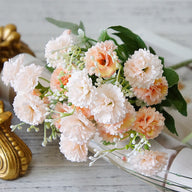 Bulk 11" Lilac Bush Bouquet Silk Flowers Arrangement Wholesale