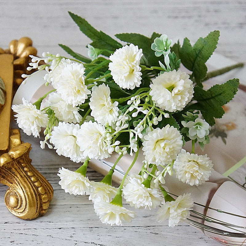 Bulk 11" Lilac Bush Bouquet Silk Flowers Arrangement Wholesale