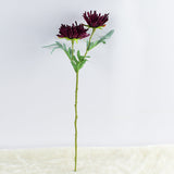 Bulk 18" Fall Flower Artificial Dahlia Stems Spray Silk Floral Arrangement Home Decorations Wholesale