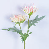 Bulk 18" Fall Flower Artificial Dahlia Stems Spray Silk Floral Arrangement Home Decorations Wholesale