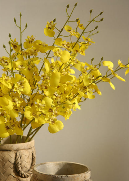 Bulk 34" Dancing Lady Orchids Long Stem Artificial Flowers Decor Wholesale