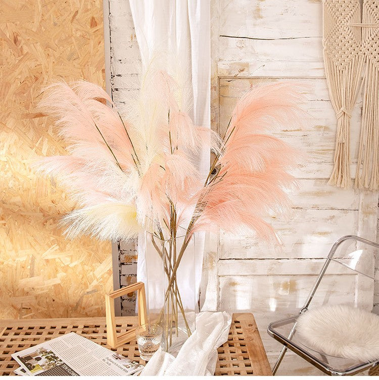 Bulk Extra Large 43 Inch Faux Artificial Pampas Grass Stem Wholesale