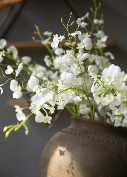 Bulk 34" Dancing Lady Orchids Long Stem Artificial Flowers Decor Wholesale