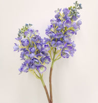 Premium 25" Lilac Silk Flower Stems Realistic Wedding Centerpiece Durable Floral Arrangements for Home & Event Décor