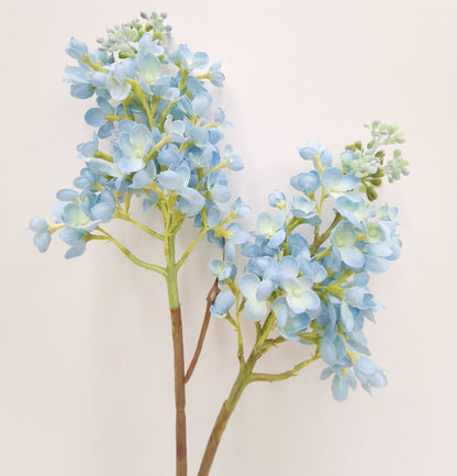 Premium 25" Lilac Silk Flower Stems Realistic Wedding Centerpiece Durable Floral Arrangements for Home & Event Décor