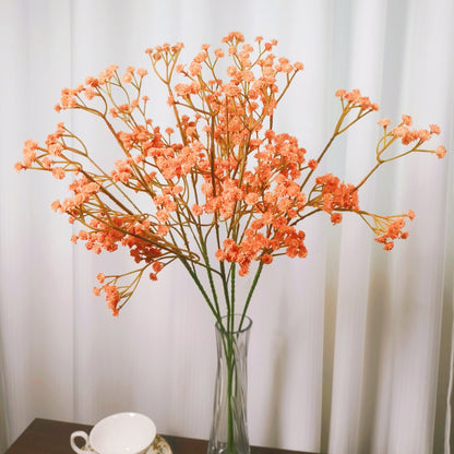 Wedding Baby's Breath Artificial Flowers 23.6" Real Touch for Garlands & Greenery Decor