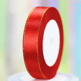 Bulk 25 Yards Polyester Satin Ribbon for Christmas Wedding Wrapping DIY Crafts Decoration Wholesale