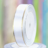 Bulk 25 Yards Polyester Satin Ribbon for Christmas Wedding Wrapping DIY Crafts Decoration Wholesale
