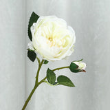 Bulk 20" Real Touch Rose Stems with Buds for Elegant Floral Arrangements Wholesale