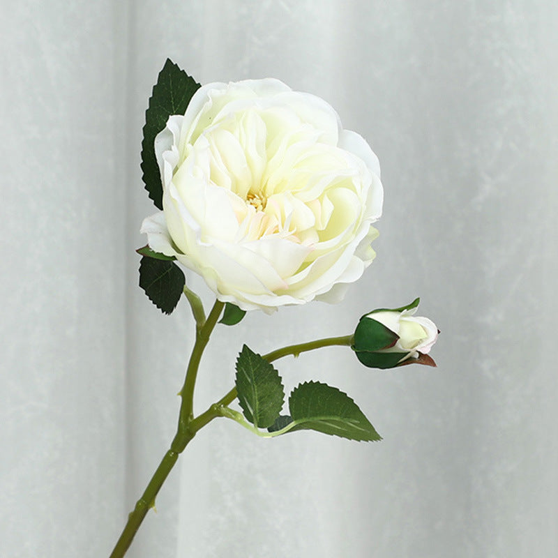 Bulk 20" Real Touch Rose Stem with Bud Artificial Flowers Home Decor Wholesale