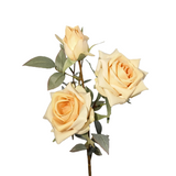 Bulk 25" Rose Spray Stem Artificial Silk Flowers Wholesale