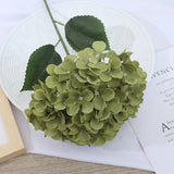 Bulk 5Pcs 24" Artificial Hydrangea Silk Flowers Stems for Floral Centerpiece Wedding Party Shop Baby Shower Wholesale