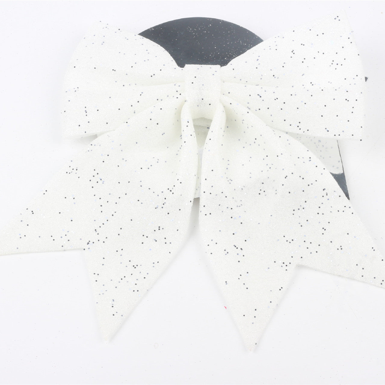 Bulk 2Pcs Sequin Wreaths Bows Ties Christmas Tree Decoration Bows Ornament Wholesale