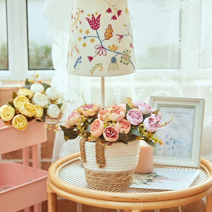 Bulk 12" Silk Peony Flowers Bush Artificial Flowers Bouquet Home Decor Wholesale