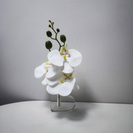 Bulk Table Centerpieces Arrangement Phalaenopsis Orchids Real Touch Bouquet in Heart Base Wholesale