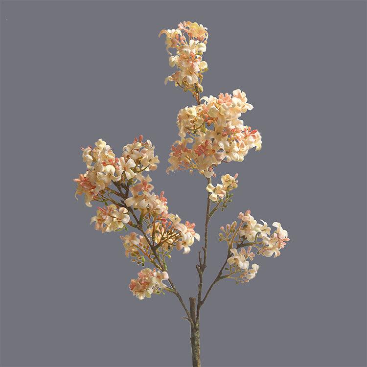 1 Branch Vintage Artificial Lilac Syringa Vulgaris Bouquet Artificial Flowers - Artificialmerch