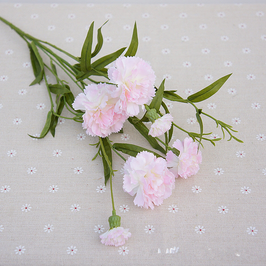 Bulk 27" Artificial Carnation Flower Stem Silk Flower Wholesale