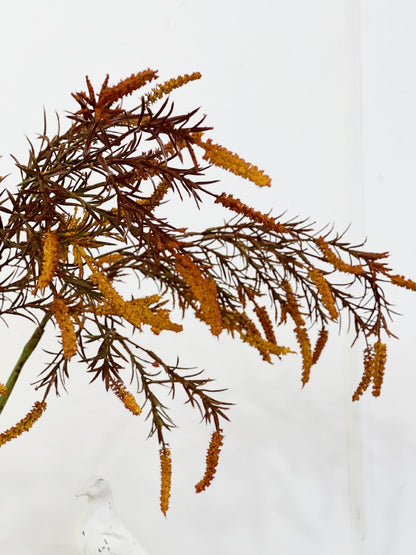 Wholesale Artificial Salvia Flower with Foliage Faux Sage Stem Rustic Wildflower Stem 35 Inch