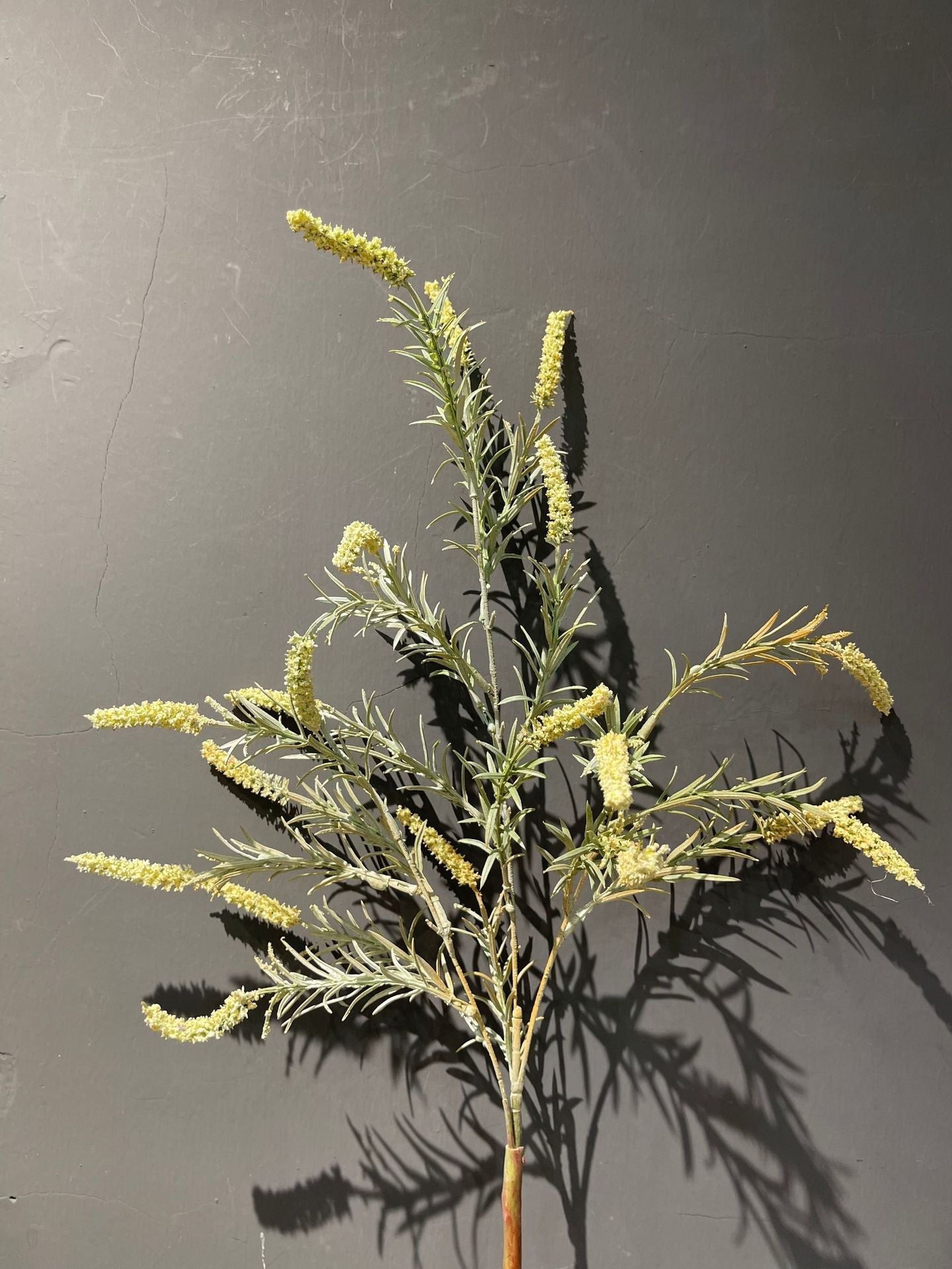 Wholesale Artificial Salvia Flower with Foliage Faux Sage Stem Rustic Wildflower Stem 35 Inch