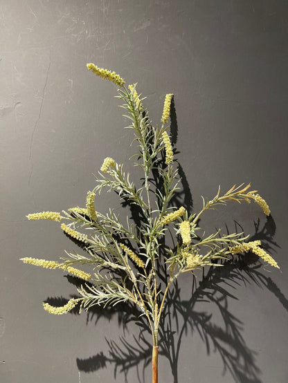 Wholesale Artificial Salvia Flower with Foliage Faux Sage Stem Rustic Wildflower Stem 35 Inch