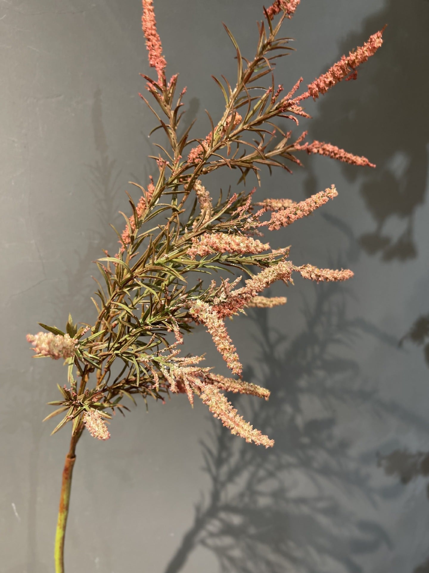 Wholesale Artificial Salvia Flower with Foliage Faux Sage Stem Rustic Wildflower Stem 35 Inch