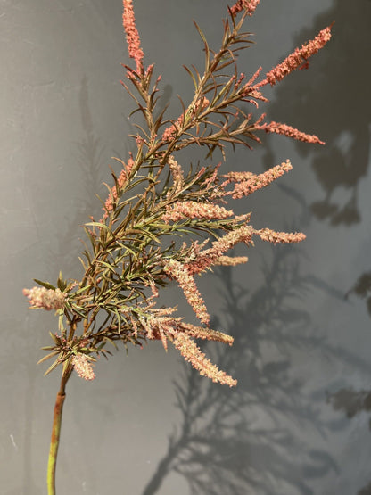 Wholesale Artificial Salvia Flower with Foliage Faux Sage Stem Rustic Wildflower Stem 35 Inch