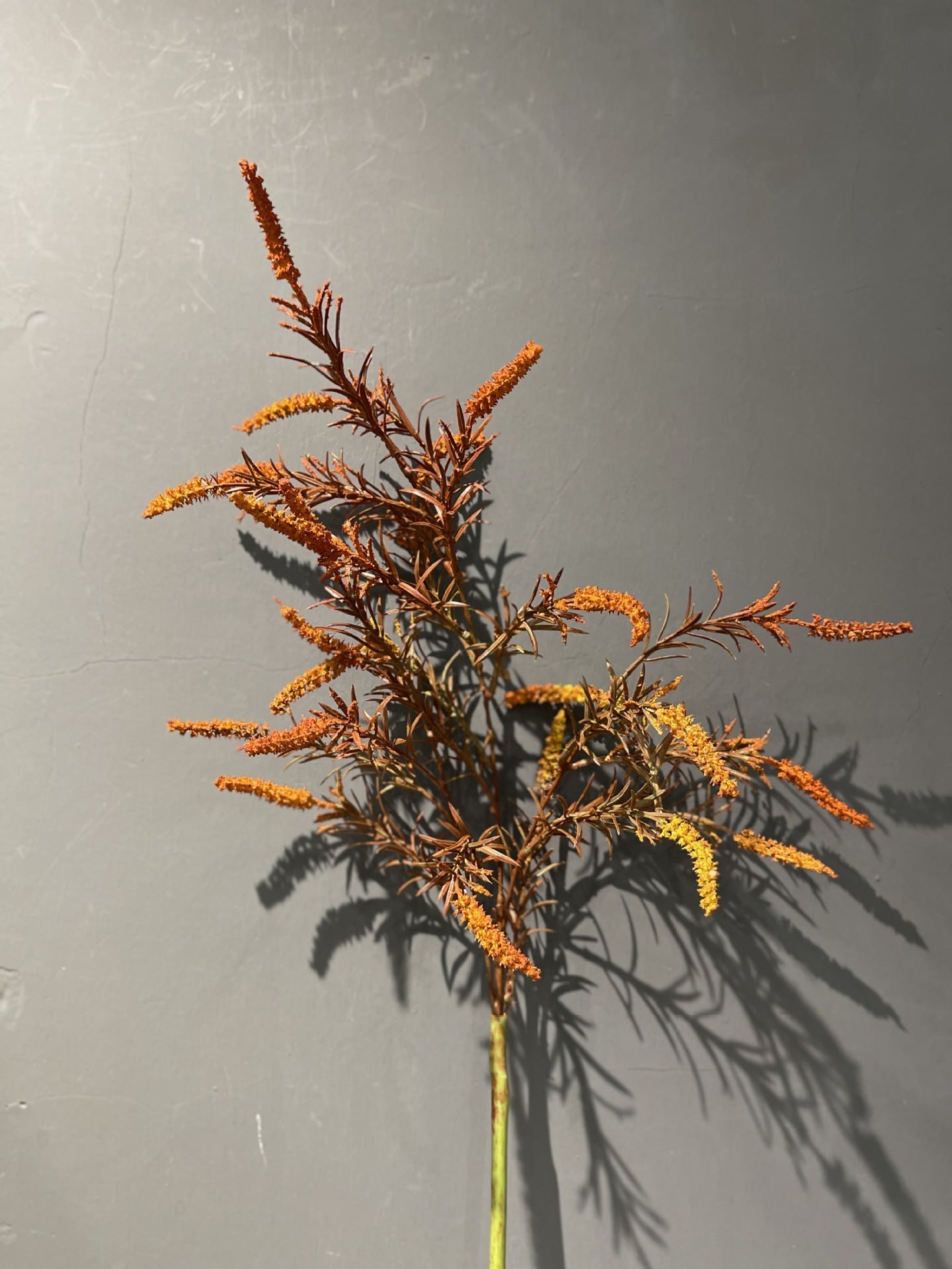 Wholesale Artificial Salvia Flower with Foliage Faux Sage Stem Rustic Wildflower Stem 35 Inch