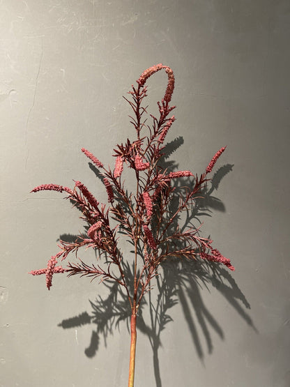 Wholesale Artificial Salvia Flower with Foliage Faux Sage Stem Rustic Wildflower Stem 35 Inch