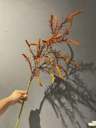 Wholesale Artificial Salvia Flower with Foliage Faux Sage Stem Rustic Wildflower Stem 35 Inch