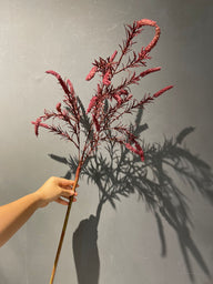 Wholesale Artificial Salvia Flower with Foliage Faux Sage Stem Rustic Wildflower Stem 35 Inch