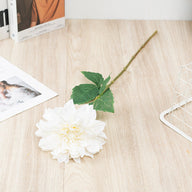 Bulk 24" Artificial Dahlia Stem Silk Flowers Fall Plants Flower Arrangements Wholesale