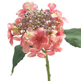 Bulk 17" Artificial Hydrangeas with Seeds Stem Silk Flowers Wholesale