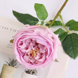 Bulk 18" Rose Stem Real Touch Artificial Silk Flowers Wholesale