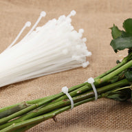 Bulk 500Pcs Nylon Cable Ties Self Locking Zip Ties Bulk with Curved Tip Wholesale