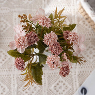 Bulk 11" Lilac Bush Bouquet Silk Flowers Arrangement Wholesale