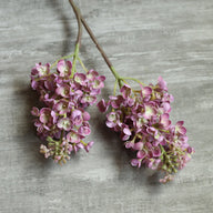 Premium 25" Lilac Silk Flower Stems Realistic Wedding Centerpiece Durable Floral Arrangements for Home & Event Décor