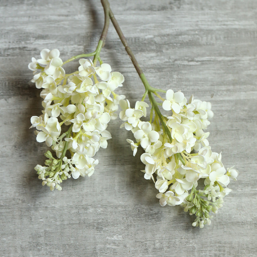 Premium 25" Lilac Silk Flower Stems Realistic Wedding Centerpiece Durable Floral Arrangements for Home & Event Décor